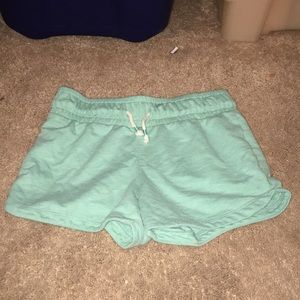 Teal Cat & Jack Shorts YL (10-12) with Drawstrings